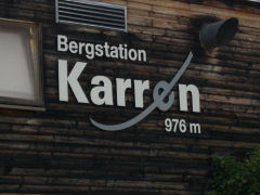 bergstation Karren